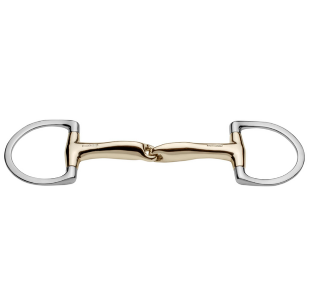 Sprenger Novocontact Eggbutt bit with D-shaped rings 14 mm singl