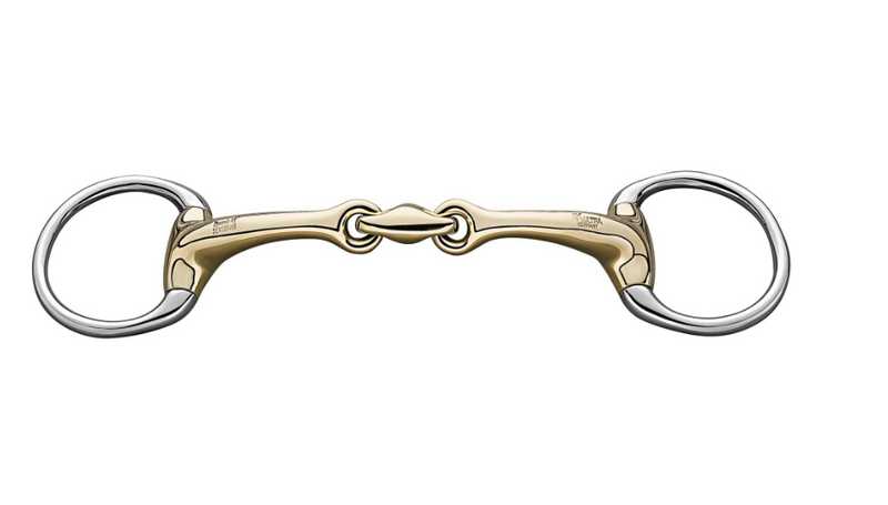 Sprenger Dynamic RS Eggbutt bradoon 14 mm double jointed - Senso